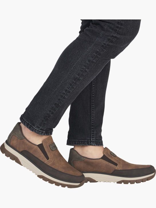 Rieker Herren Slipper Braun 141669 4