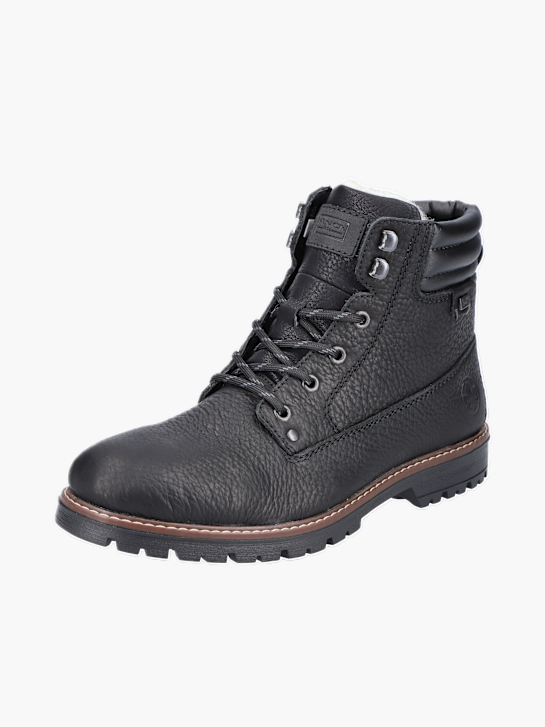 Rieker Herren Schnürstiefel Schwarz 135937 2