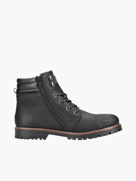 Rieker Herren Schnürstiefel Schwarz 135937 3
