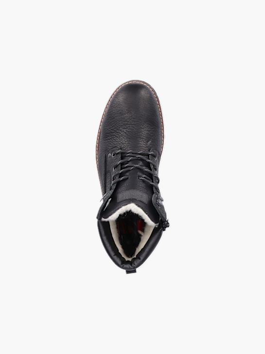 Rieker Herren Schnürstiefel Schwarz 135937 4