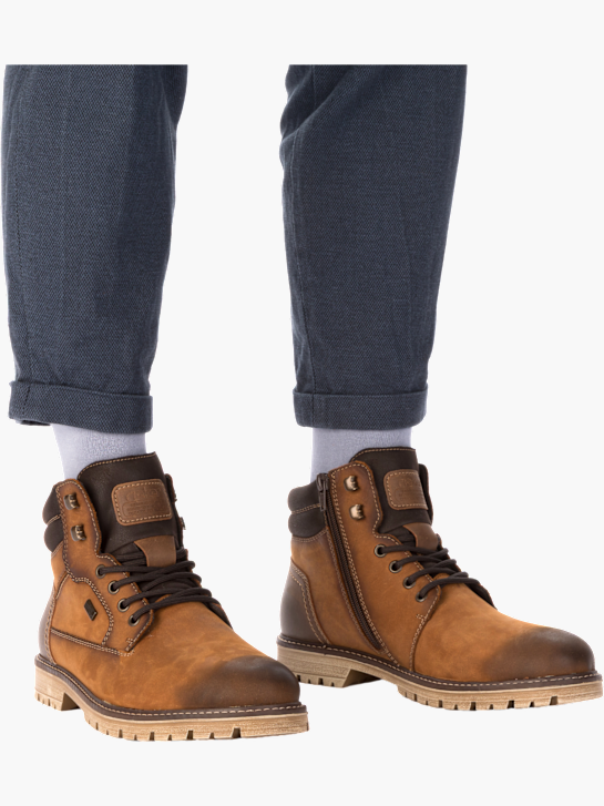 Rieker Herren Schnürstiefel Braun 141678 4