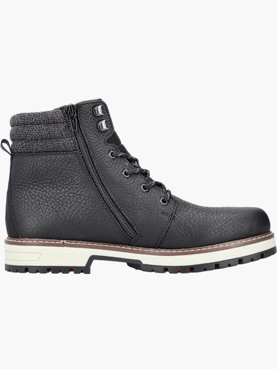 Rieker Herren Schnürstiefel Schwarz 135954 3
