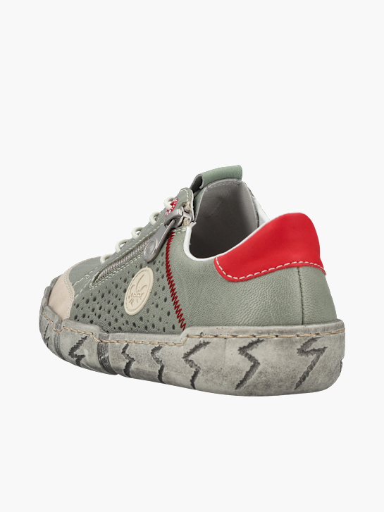 Rieker Damen Slipper Grün 136038 3