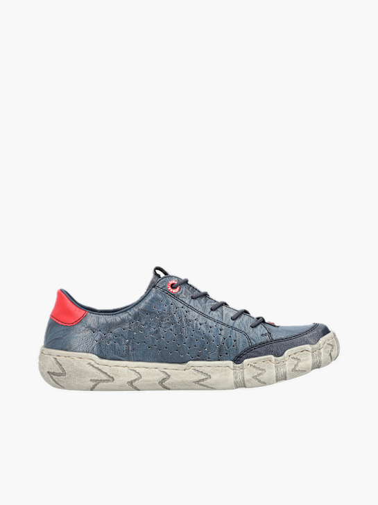 Rieker Damen Schnürschuhe Blau 136040 3