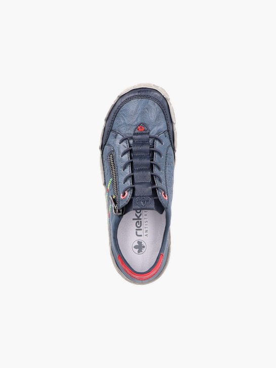 Rieker Damen Schnürschuhe Blau 136040 4