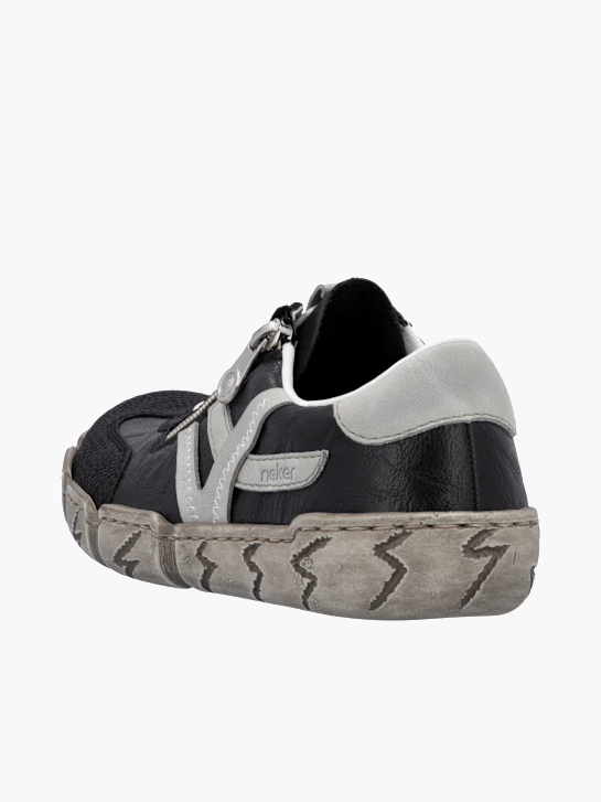Rieker Damen Schnürschuhe Schwarz 136042 3