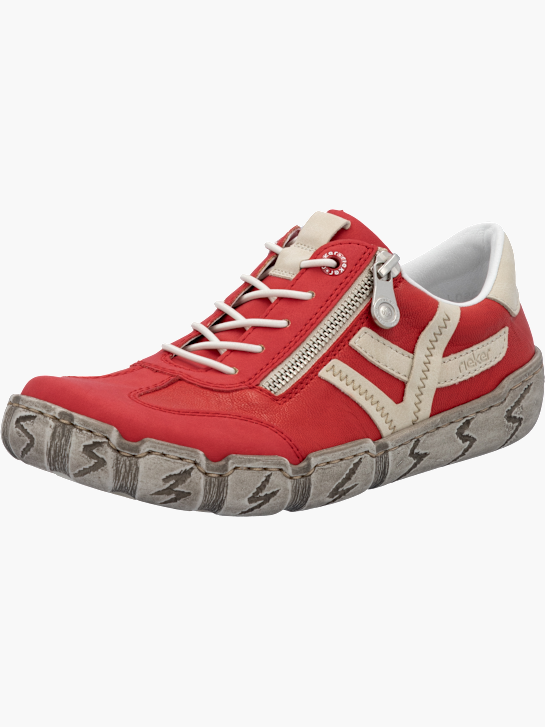Rieker Damen Schnürschuhe Rot 136043 2