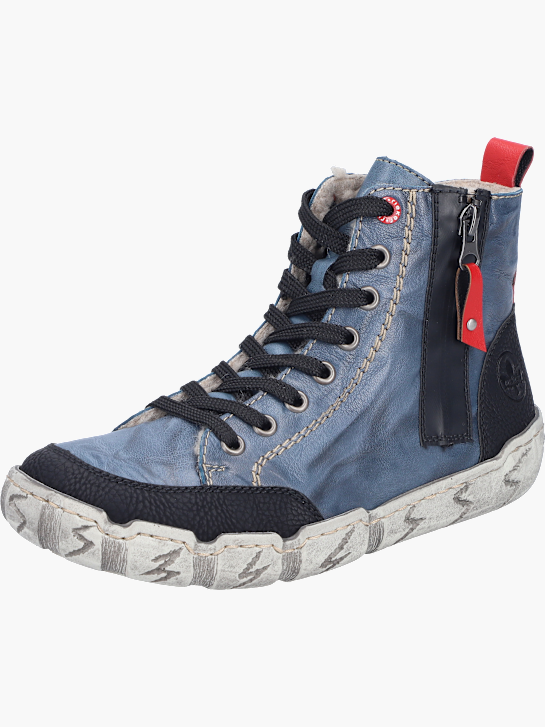 Rieker Damen Kurzstiefel Blau 141753 3