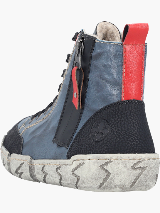 Rieker Damen Kurzstiefel Blau 141753 4