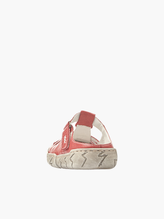Rieker Damen Clogs Rot 136044 3