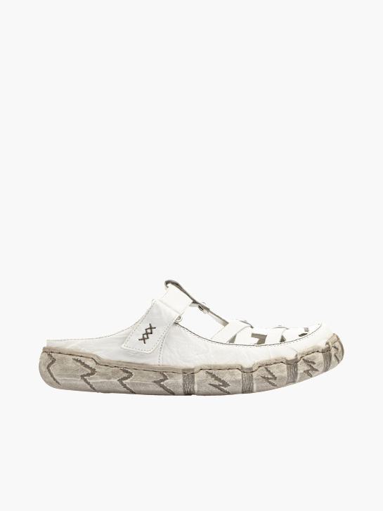 Rieker Damen Clogs Weiß 136045 1