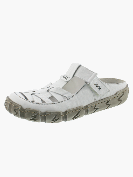Rieker Damen Clogs Weiß 136045 2