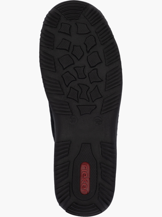 Rieker Damen Slipper Schwarz 141755 4