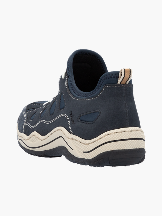 Rieker Damen Slipper Blau 136046 3