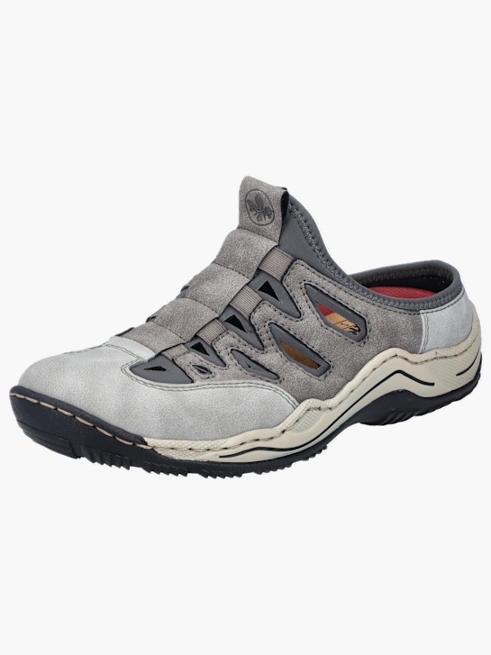 Rieker Damen Clogs Grau 136047 2