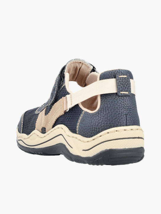 Rieker Damen Slipper Blau 136050 3