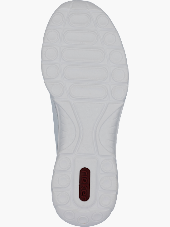 Rieker Damen Slipper Weiß 141758 4