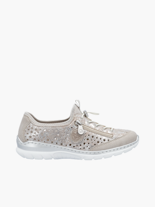 Rieker Damen Slipper Silber 136060 1