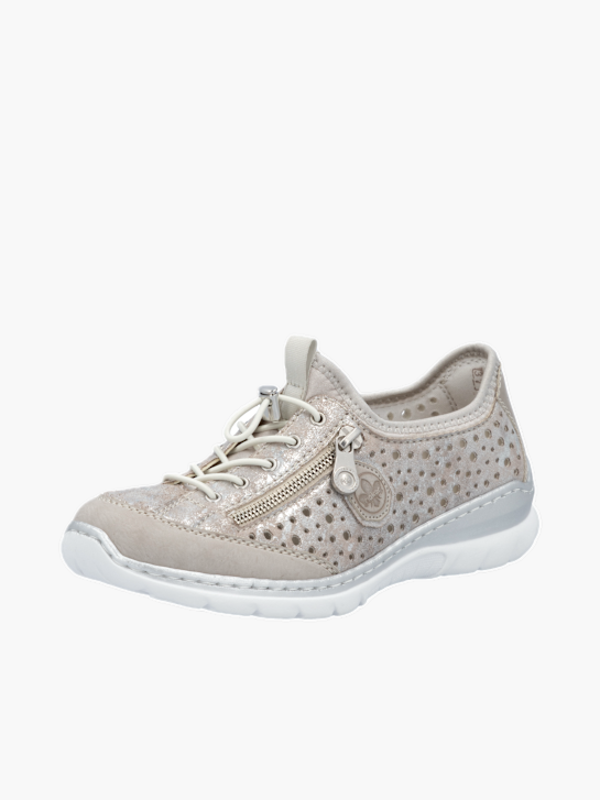 Rieker Damen Slipper Silber 136060 2