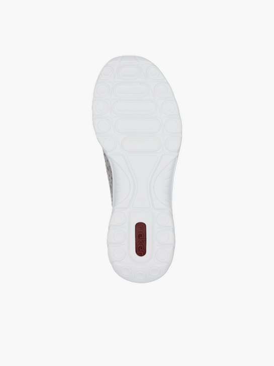 Rieker Damen Slipper Silber 136060 4