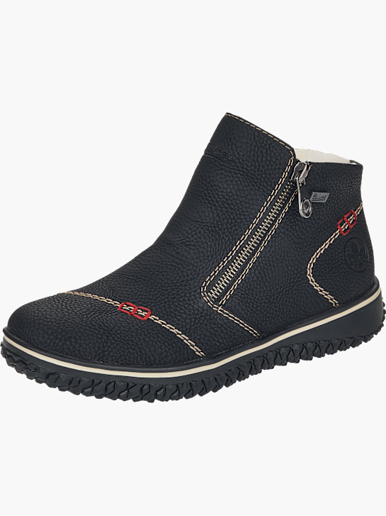 Rieker Damen Slipper Schwarz 141759 1