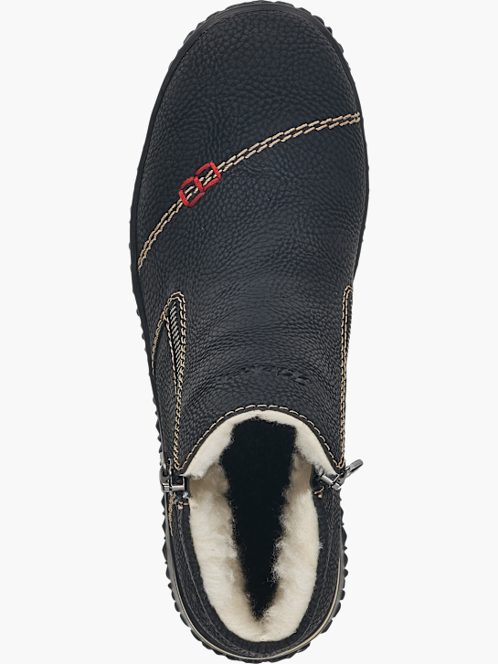 Rieker Damen Slipper Schwarz 141759 3