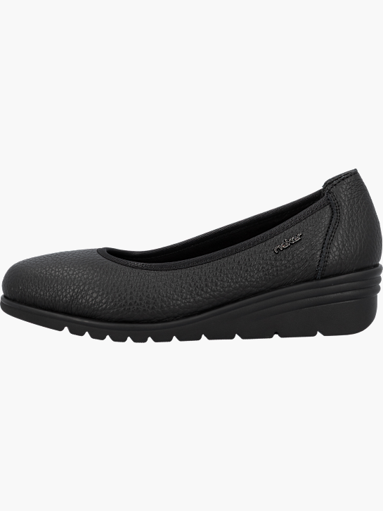 Rieker Damen Loafer Schwarz 141763 3