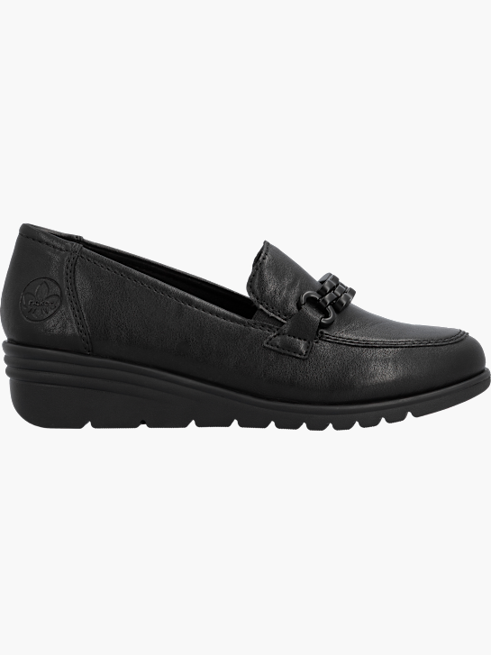 Rieker Damen Loafer Schwarz 141764 1