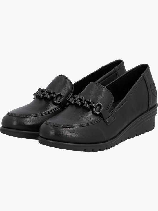 Rieker Damen Loafer Schwarz 141764 2