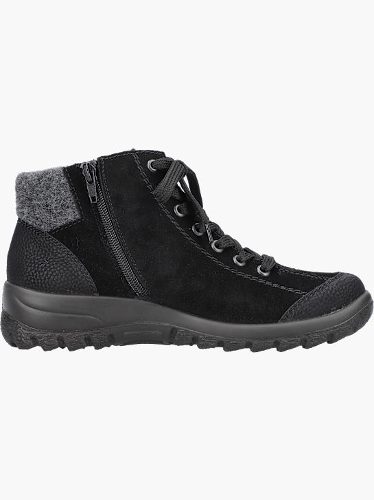 Rieker Damen Schnürstiefel Schwarz 141767 3