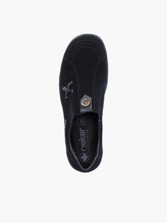 Rieker Damen Slipper Schwarz 136070 4