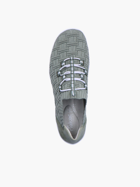 Rieker Sport Damen Slipper Grün 136076 4