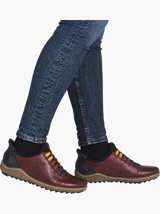 Rieker Damen Slipper Rot 141772 4