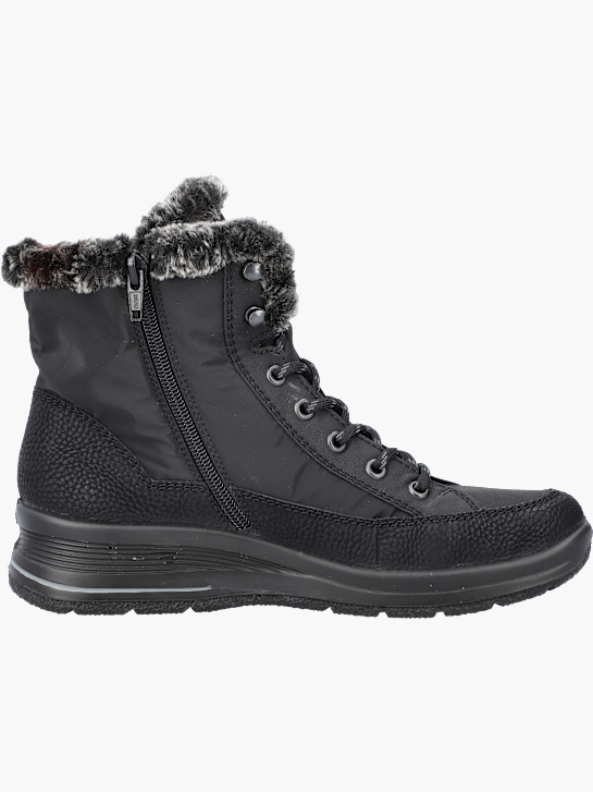 Rieker Damen Schnürstiefel Schwarz 136078 3