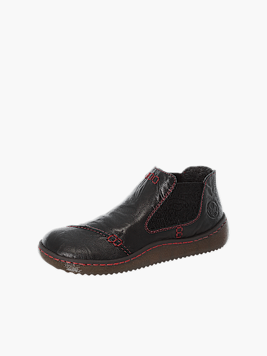 Rieker Damen Slipper Schwarz 136081 2