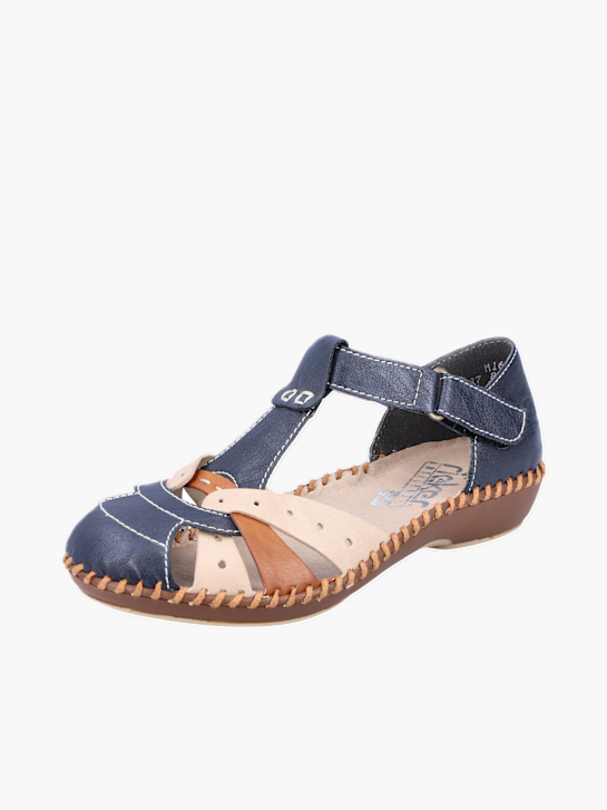 Rieker Damen Sandalen Blau 136090 1