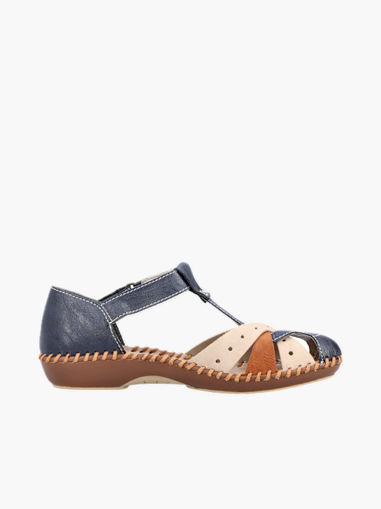 Rieker Damen Sandalen Blau 136090 2