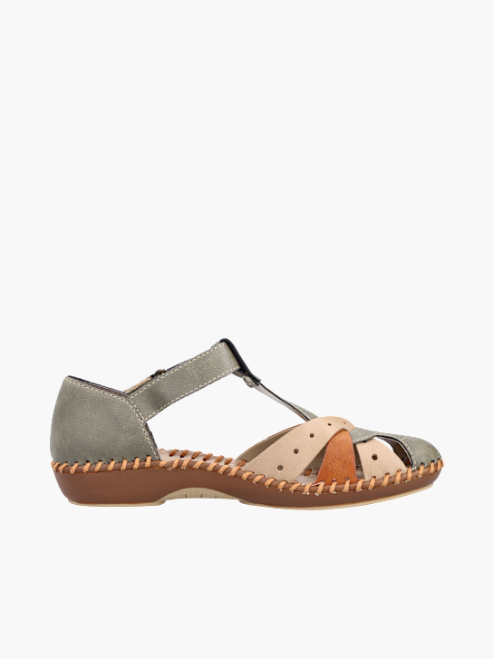 Rieker Damen Sandalen Grün 136091 1