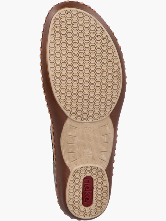 Rieker Damen Slipper Grün 141780 4