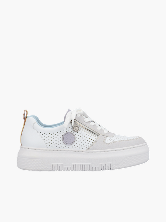 Rieker Damen Sneaker Low Weiß 136094 1
