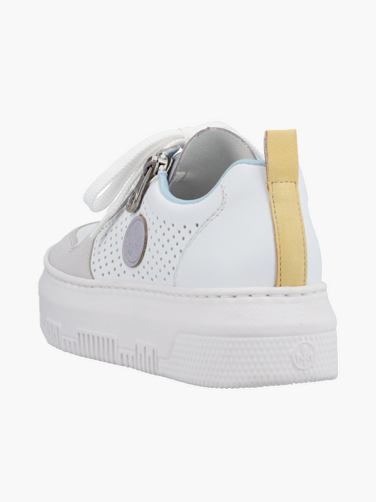 Rieker Damen Sneaker Low Weiß 136094 3