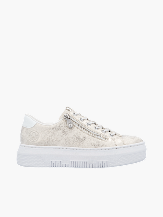 Rieker Damen Sneaker Low Silber 136097 1