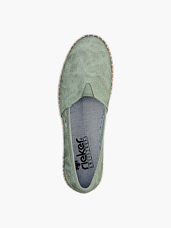 Rieker Damen Ballerinas Grün 136100 3
