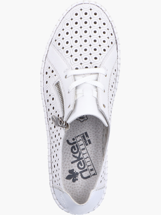 Rieker Damen Schnürschuhe Weiß 141784 3