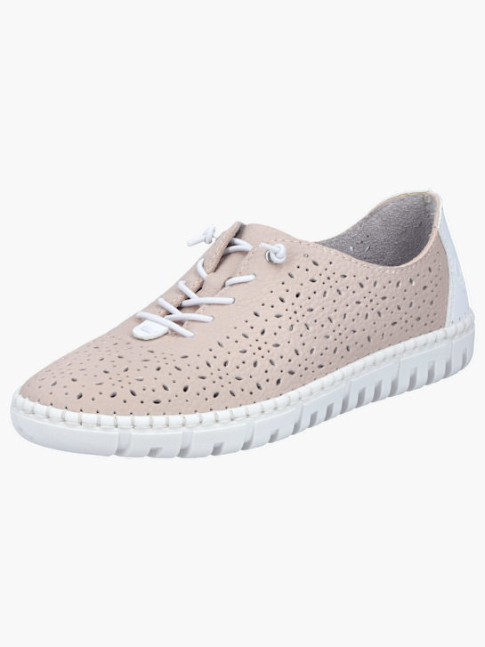 Rieker Damen Slipper Rosa 136101 2