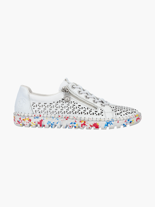 Rieker Damen Slipper Weiß 136102 1
