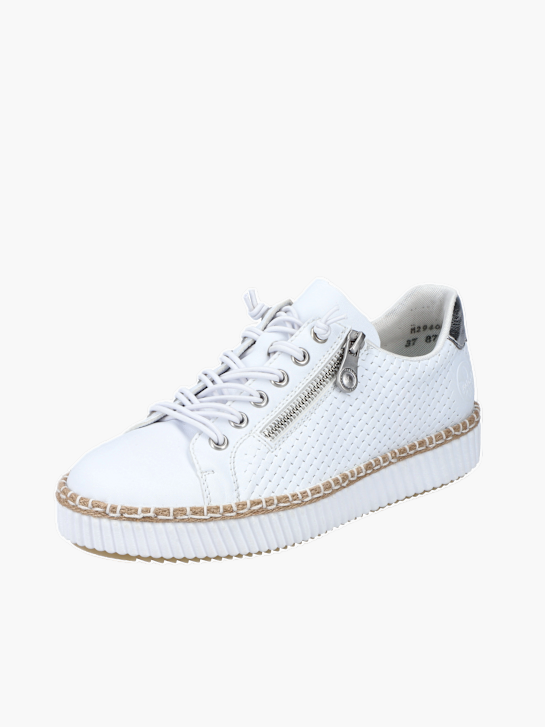 Rieker Damen Slipper Weiß 136107 2
