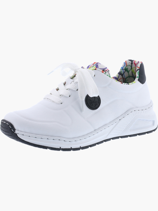 Rieker Damen Sneaker Low Weiß 141786 2
