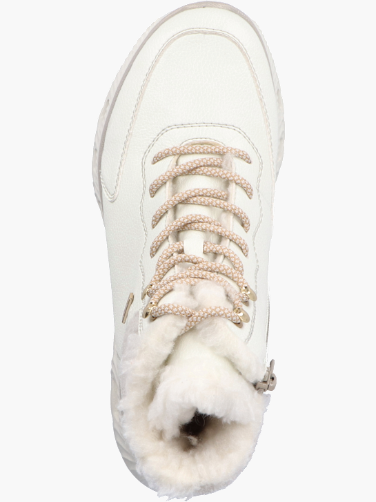 Rieker Damen Schnürstiefel Weiß 141801 4