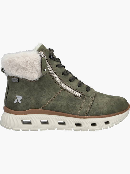 Rieker Damen Sneaker High Grün 141803 1